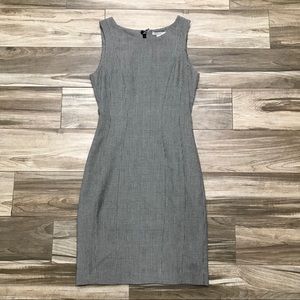 H&M Houndstooth Sleeveless Mini Dress Size 4